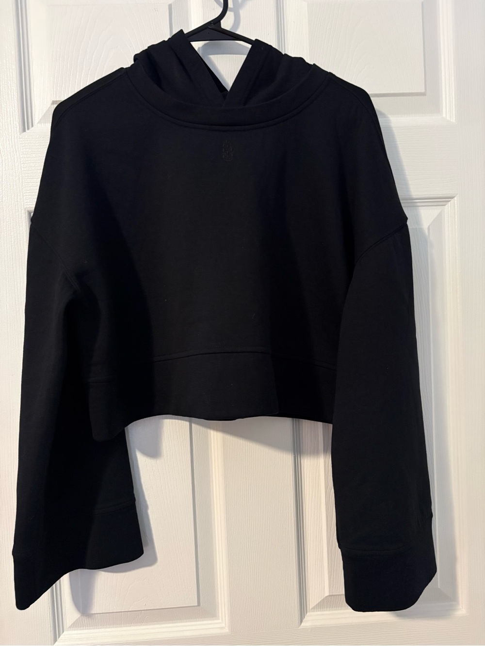 FP Movement Cropped Black Hoodie